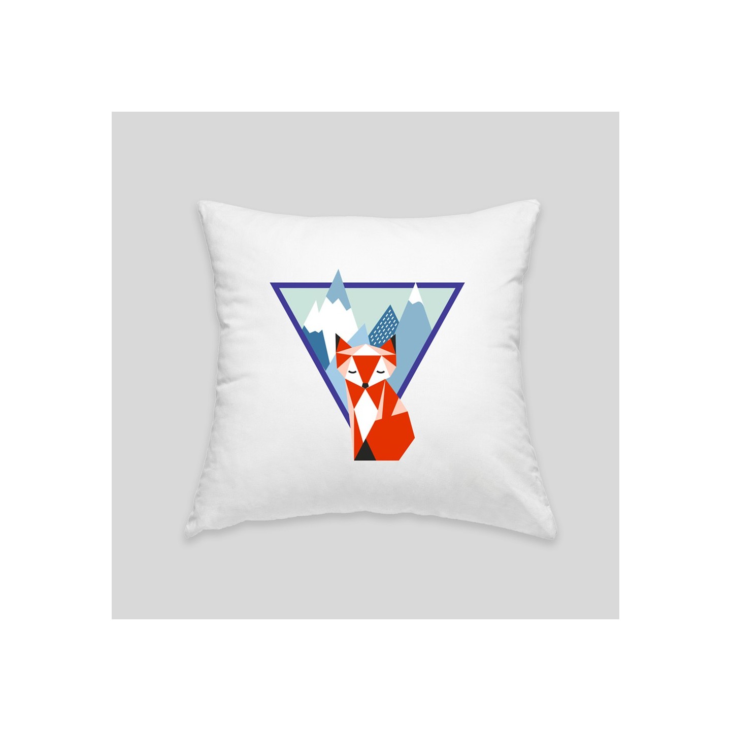 Mountain fox cushion